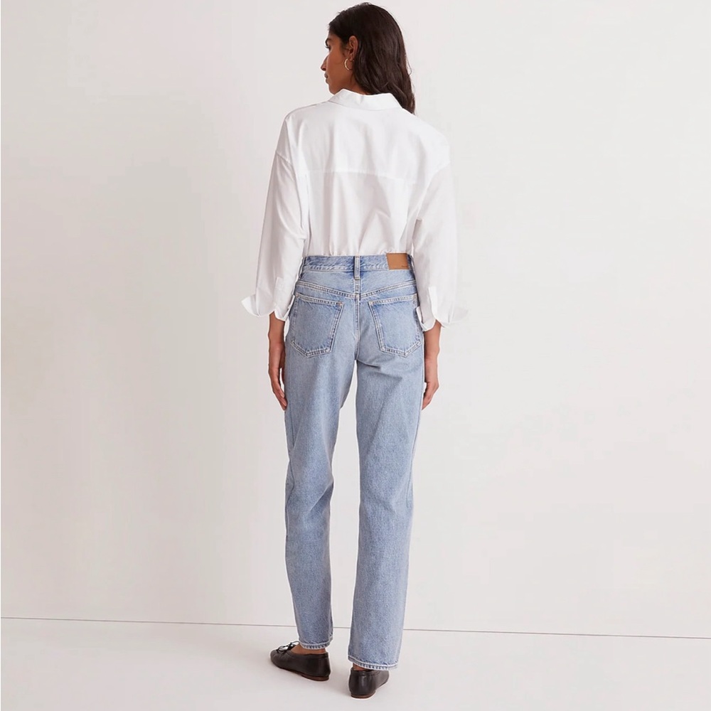 Madewell Low-slung Straight Jeans NWT